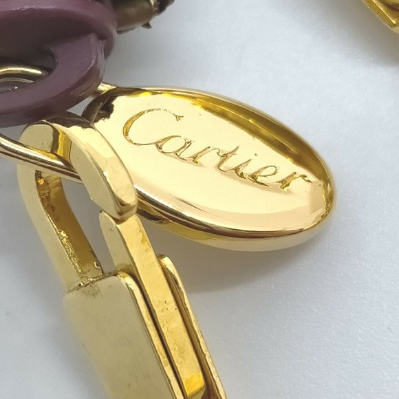 Cartier Vintage Pouch Beige Leather - Picture 8 of 10